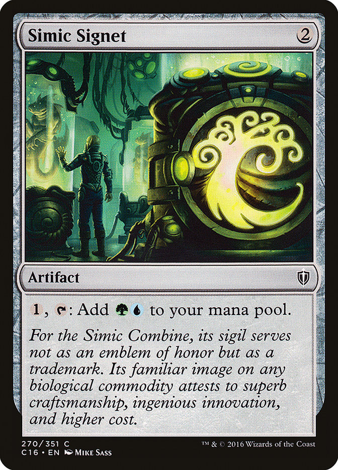 Simic Signet [Commander 2016] | Local Legends