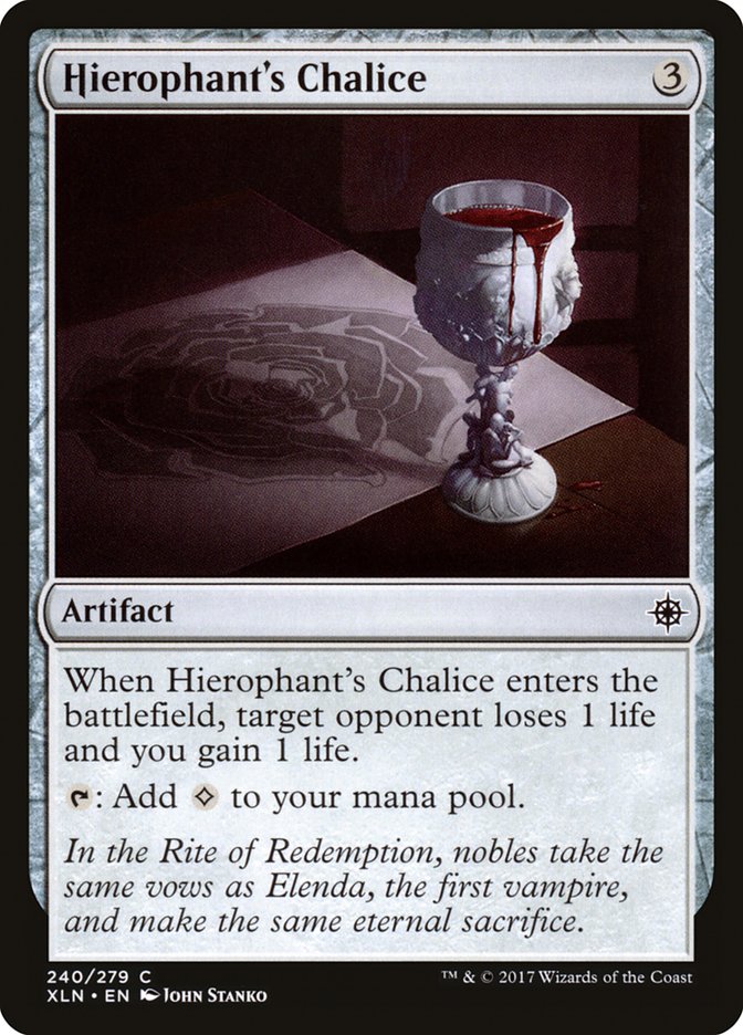 Hierophant's Chalice [Ixalan] | Local Legends