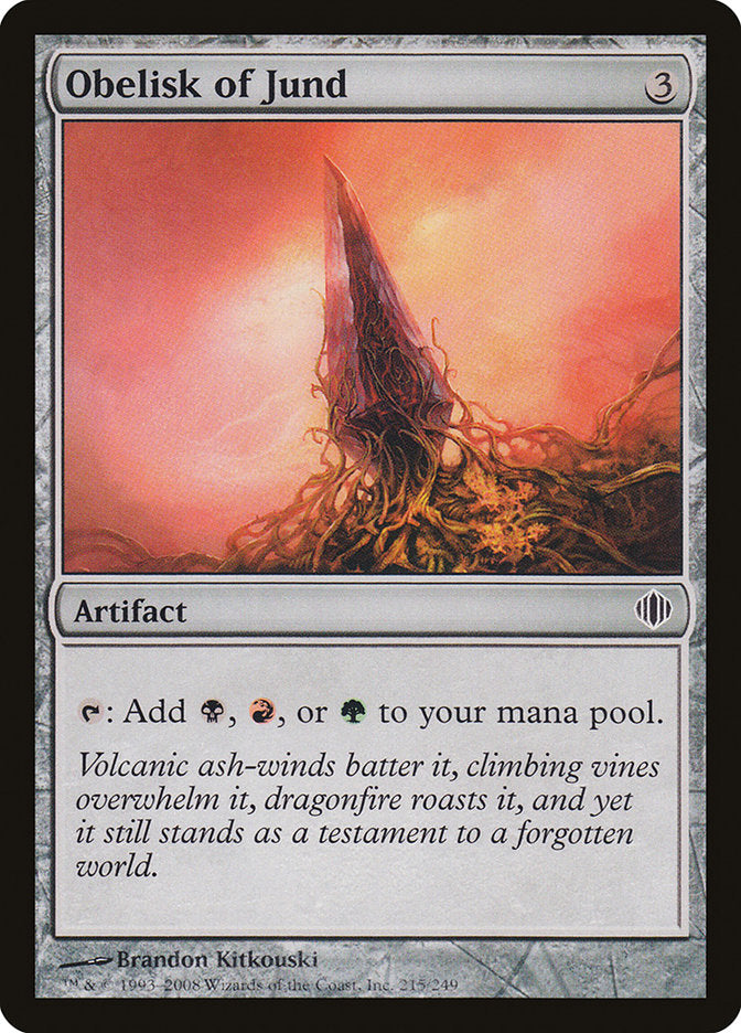 Obelisk of Jund [Shards of Alara] | Local Legends