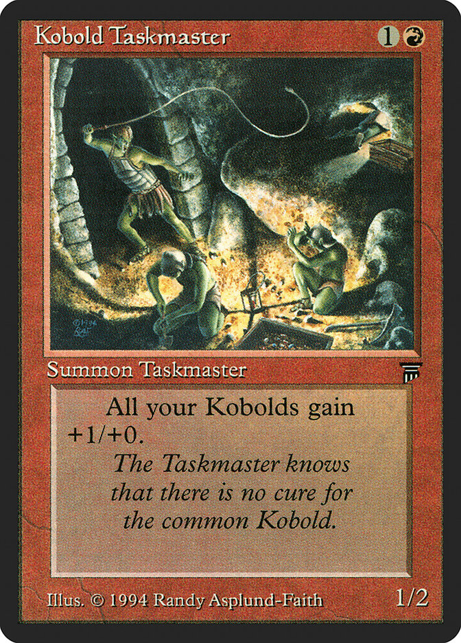 Kobold Taskmaster [Legends] | Golgari Games