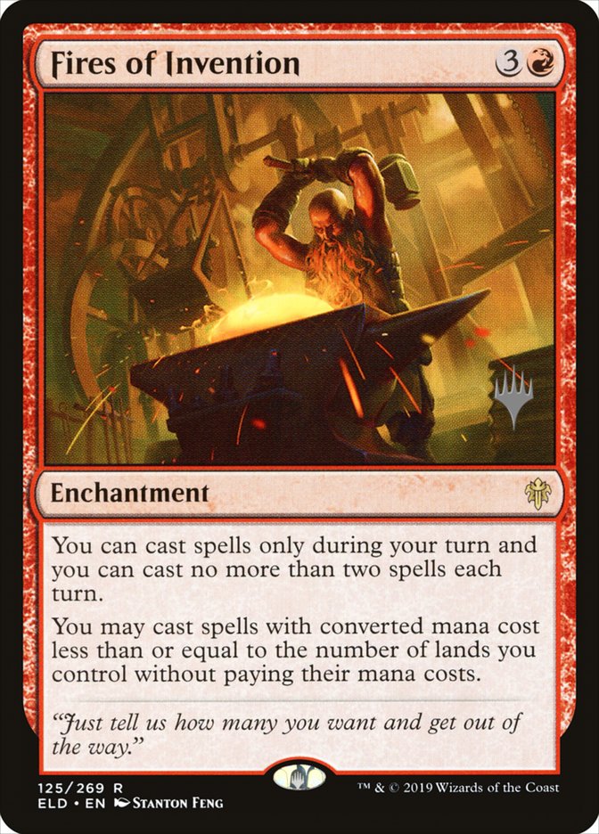 Fires of Invention (Promo Pack) [Throne of Eldraine Promos] | Local Legends