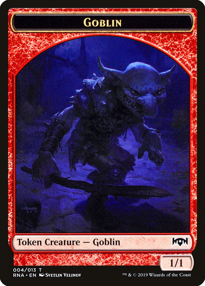 Goblin Token [Ravnica Allegiance Tokens] | Golgari Games