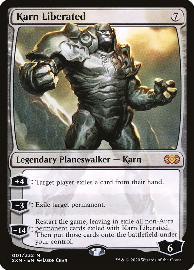 Karn Liberated [Double Masters] | Golgari Games