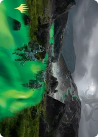 Path to the World Tree Art Card (Gold-Stamped Signature) [Kaldheim Art Series] | Local Legends