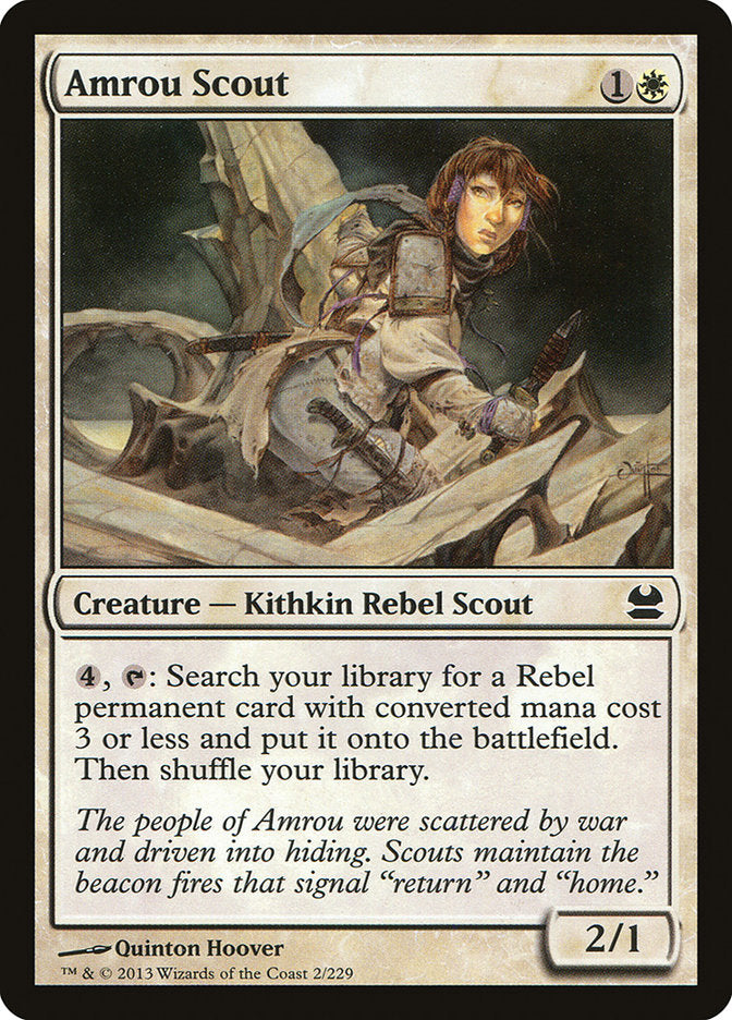 Amrou Scout [Modern Masters] | Golgari Games