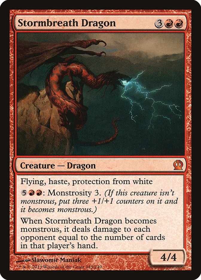 Stormbreath Dragon [Theros] | Local Legends