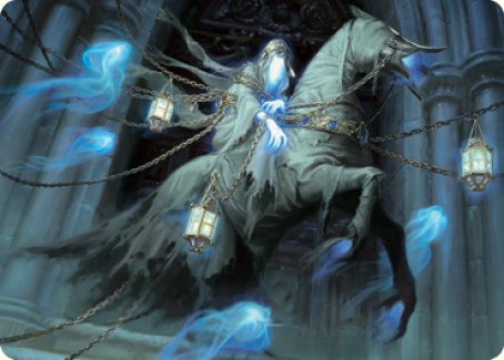 Patrician Geist Art Card [Innistrad: Midnight Hunt Art Series] | Local Legends