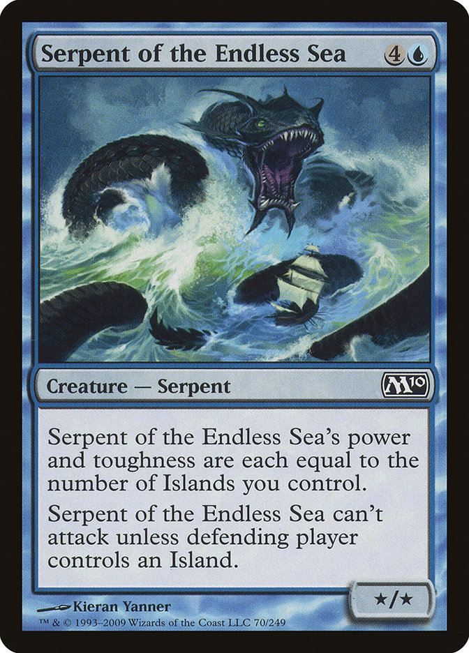 Serpent of the Endless Sea [Magic 2010] | Golgari Games