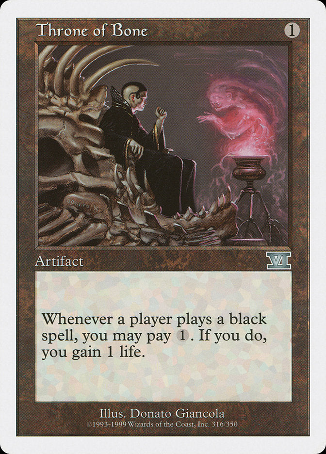 Throne of Bone [Classic Sixth Edition] | Local Legends