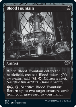 Blood Fountain [Innistrad: Double Feature] | Golgari Games