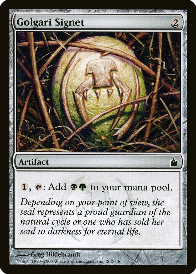 Golgari Signet [Ravnica: City of Guilds] | Local Legends