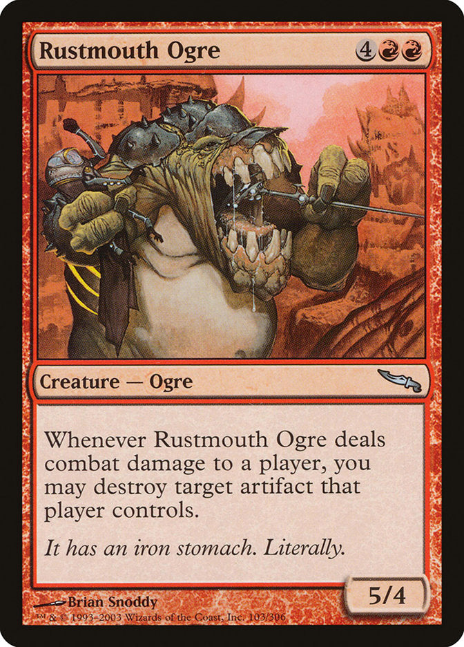 Rustmouth Ogre [Mirrodin] | Local Legends