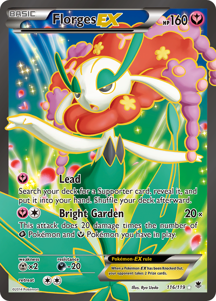 Florges EX (116/119) [XY: Phantom Forces] | Golgari Games