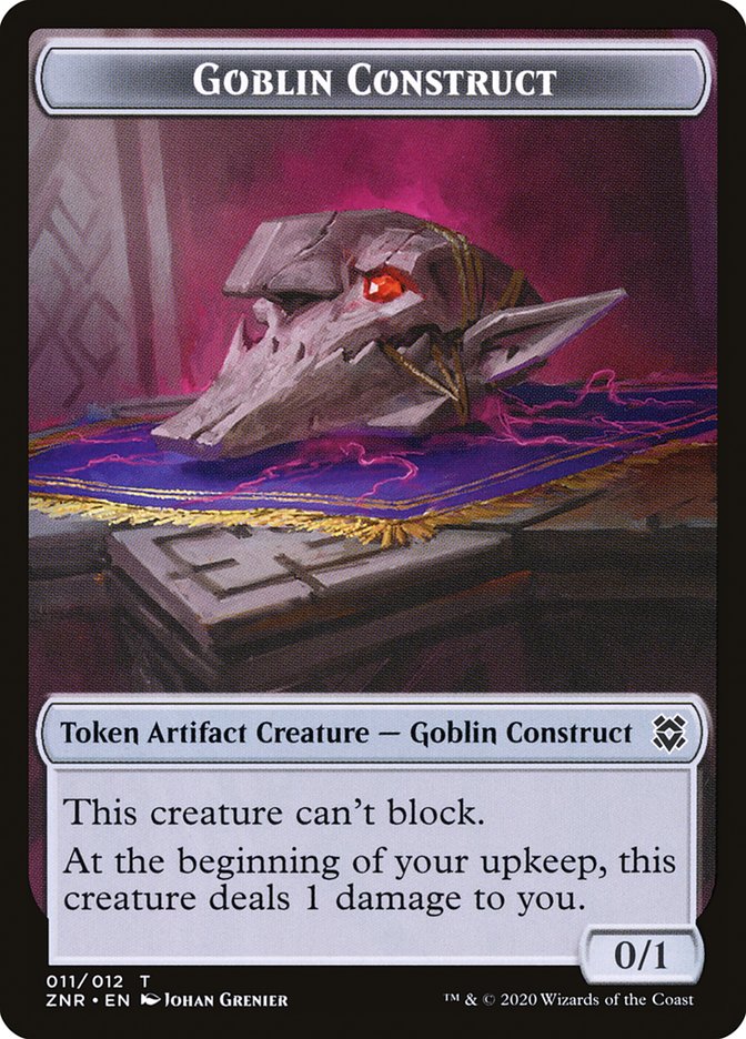 Goblin Construct Token [Zendikar Rising Tokens] | Local Legends