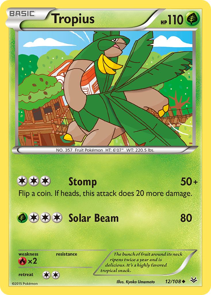 Tropius (12/108) [XY: Roaring Skies] | Local Legends