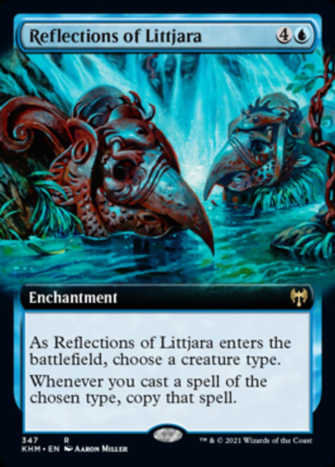 Reflections of Littjara (Extended Art) [Kaldheim] | Local Legends