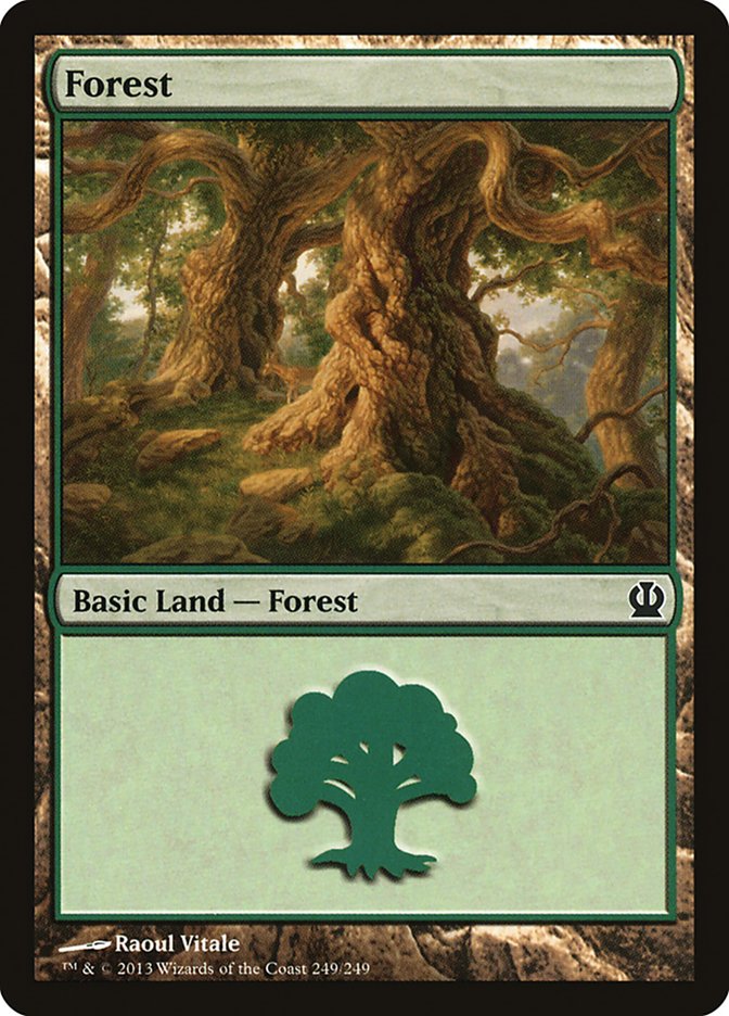 Forest (249) [Theros] | Local Legends