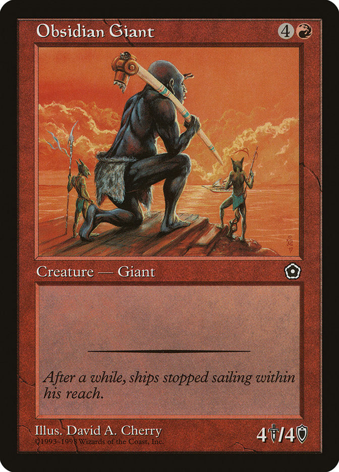 Obsidian Giant [Portal Second Age] | Local Legends