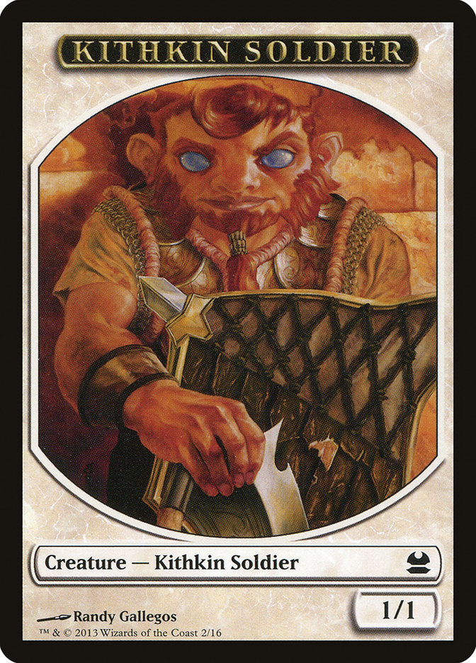 Kithkin Soldier Token [Modern Masters Tokens] | Golgari Games