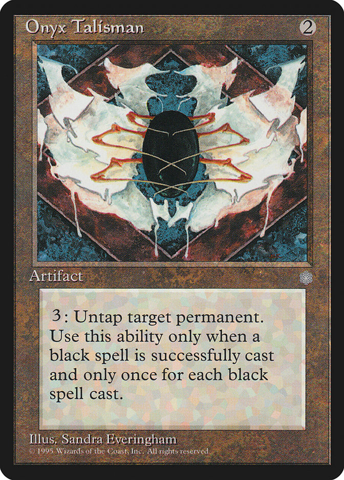 Onyx Talisman [Ice Age] | Local Legends