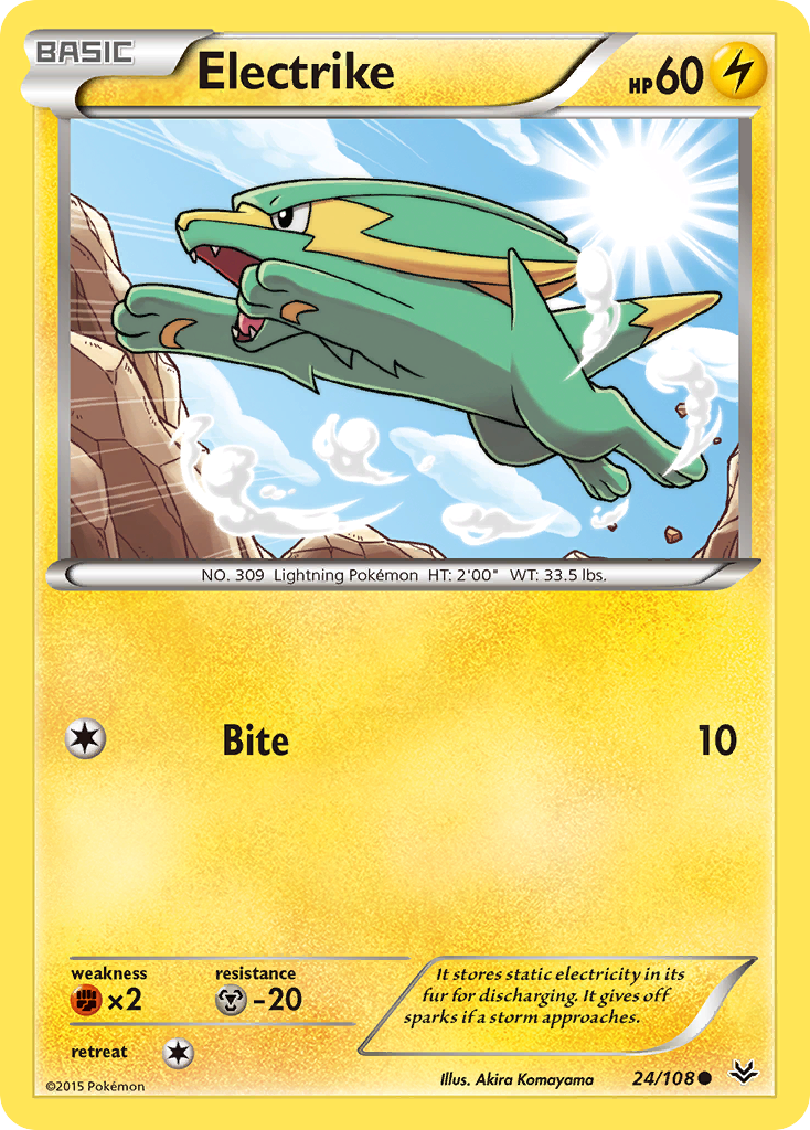 Electrike (24/108) [XY: Roaring Skies] | Golgari Games