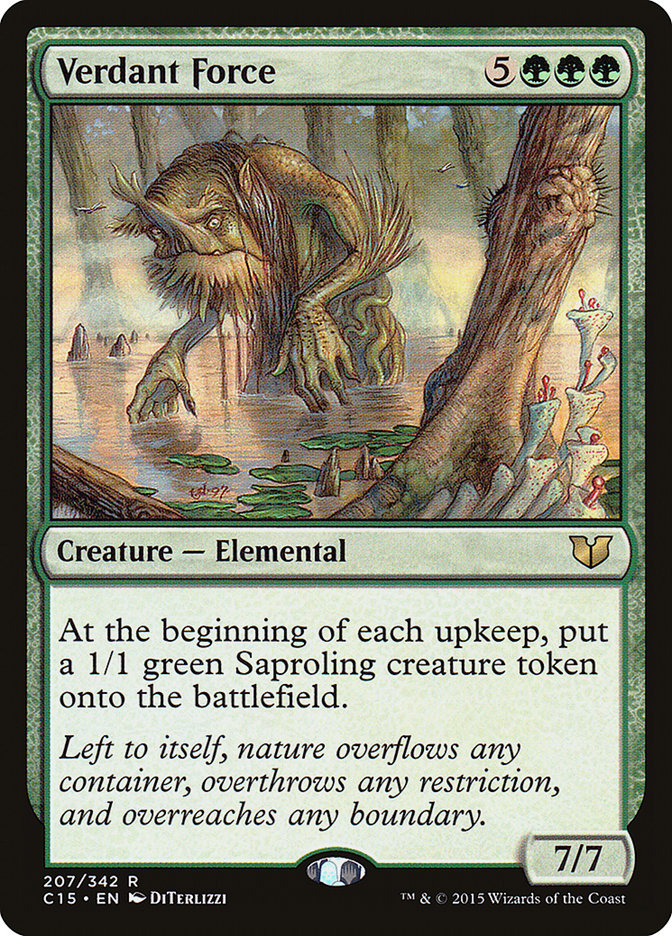 Verdant Force [Commander 2015] | Golgari Games