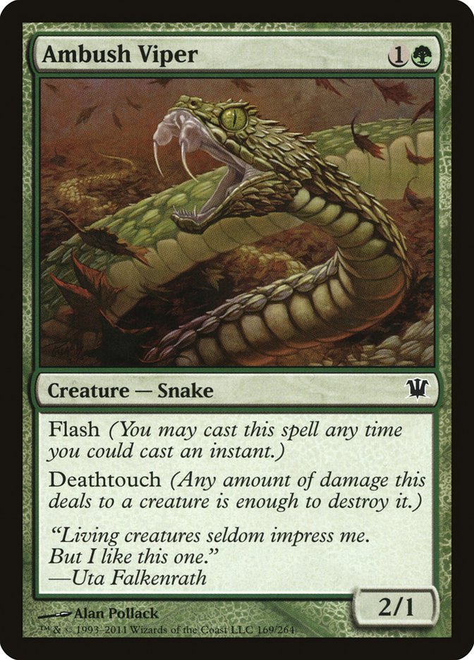 Ambush Viper [Innistrad] | Golgari Games