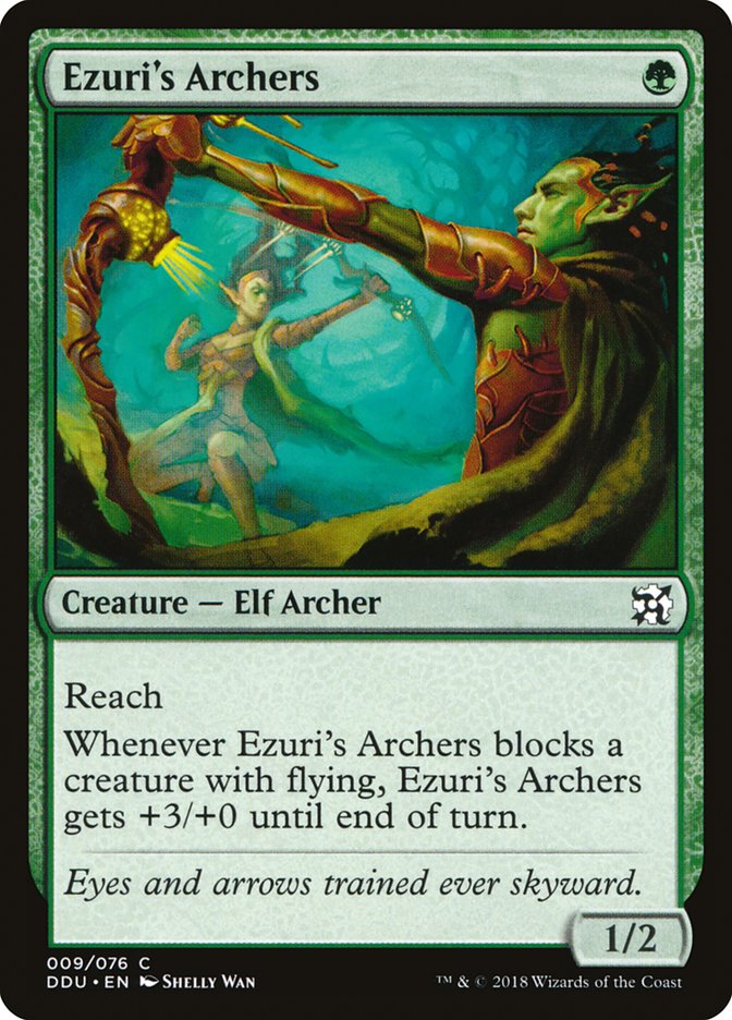 Ezuri's Archers [Duel Decks: Elves vs. Inventors] | Golgari Games