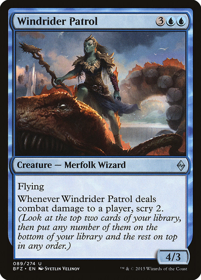 Windrider Patrol [Battle for Zendikar] | Golgari Games