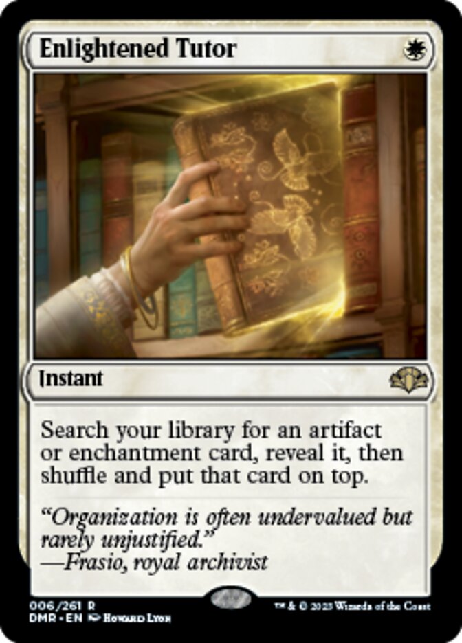 Enlightened Tutor [Dominaria Remastered] | Golgari Games