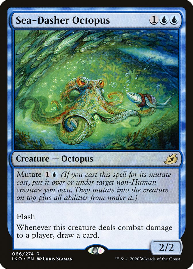 Sea-Dasher Octopus [Ikoria: Lair of Behemoths] | Local Legends