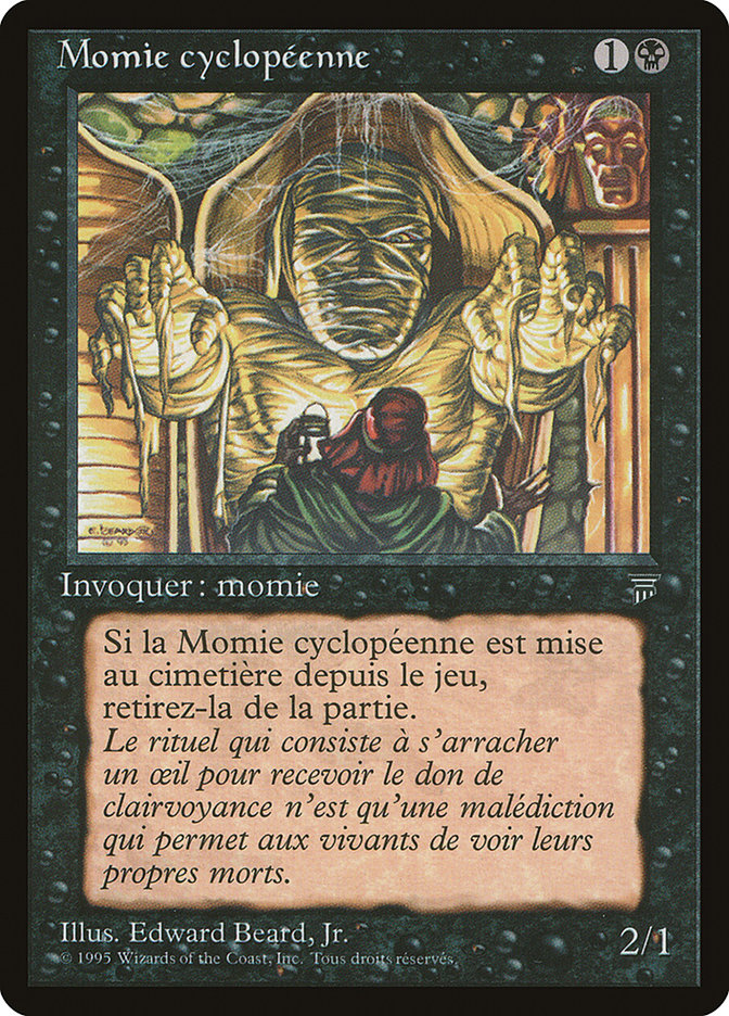 Cyclopean Mummy (French) - "Momie cyclopeenne" [Renaissance] | Golgari Games