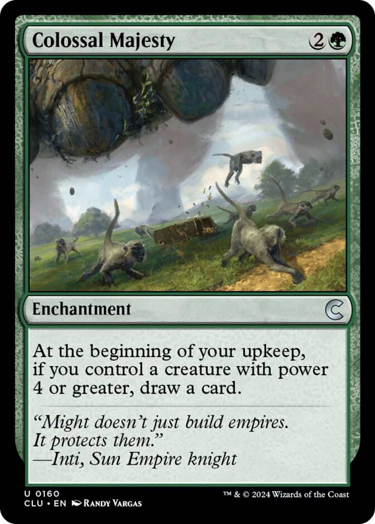 Colossal Majesty [Ravnica: Clue Edition] | Local Legends