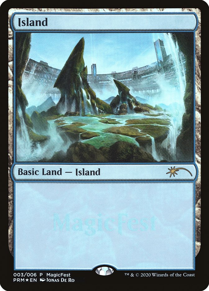 Island (3) [MagicFest 2020] | Golgari Games