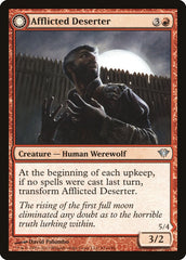 Afflicted Deserter // Werewolf Ransacker [Dark Ascension] | Local Legends
