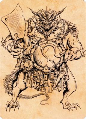 Thrakkus the Butcher Art Card [Commander Legends: Battle for Baldur's Gate Art Series] | Local Legends