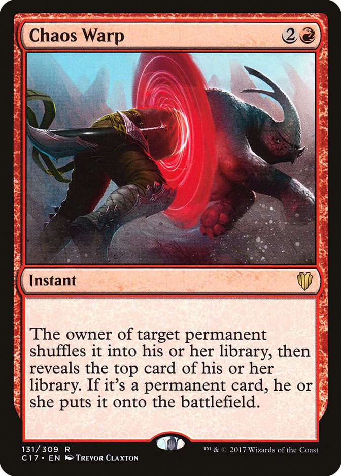 Chaos Warp [Commander 2017] | Local Legends
