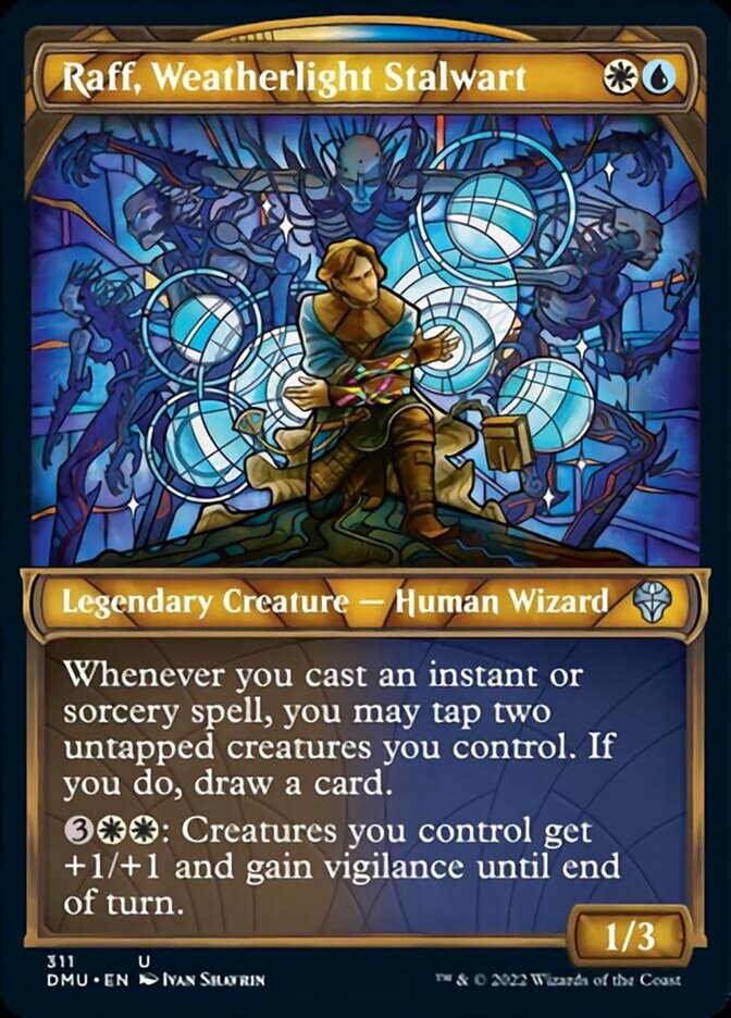 Raff, Weatherlight Stalwart (Showcase) [Dominaria United] | Local Legends