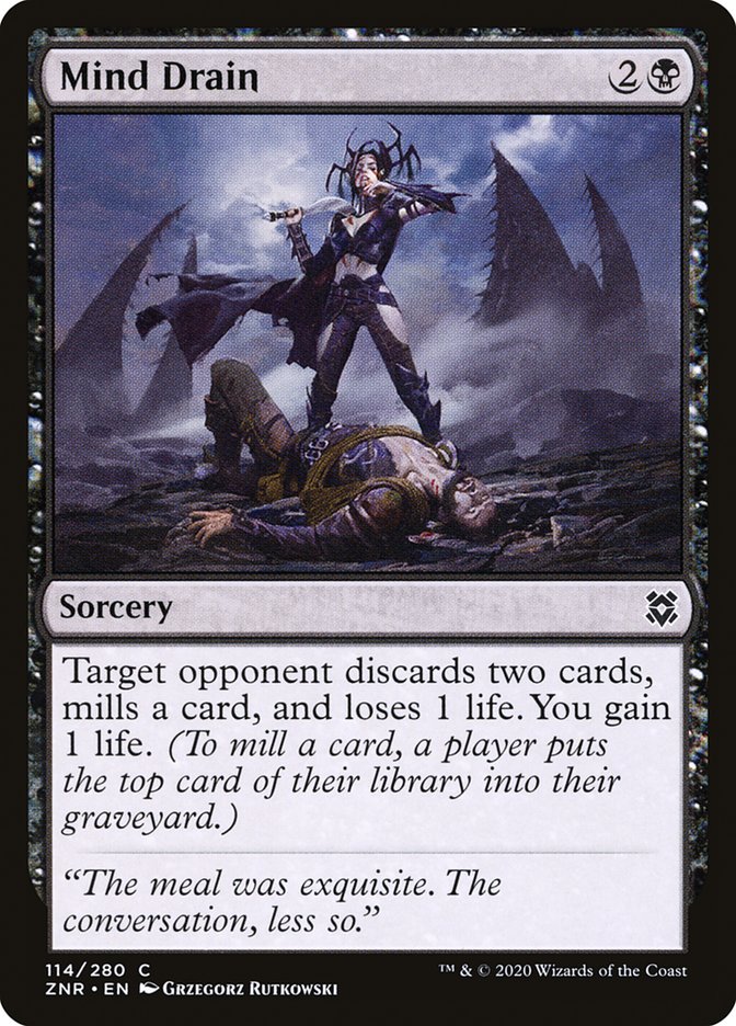 Mind Drain [Zendikar Rising] | Local Legends