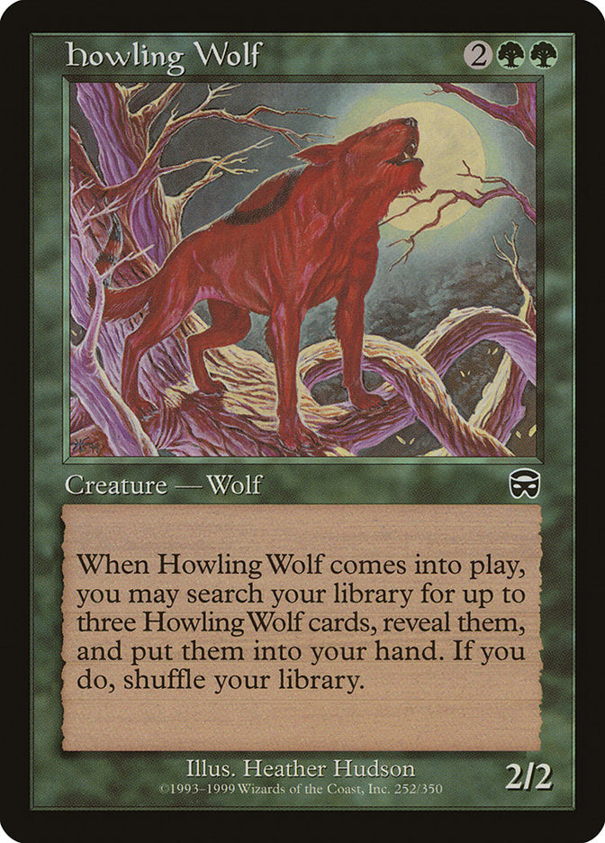 Howling Wolf [Mercadian Masques] | Golgari Games