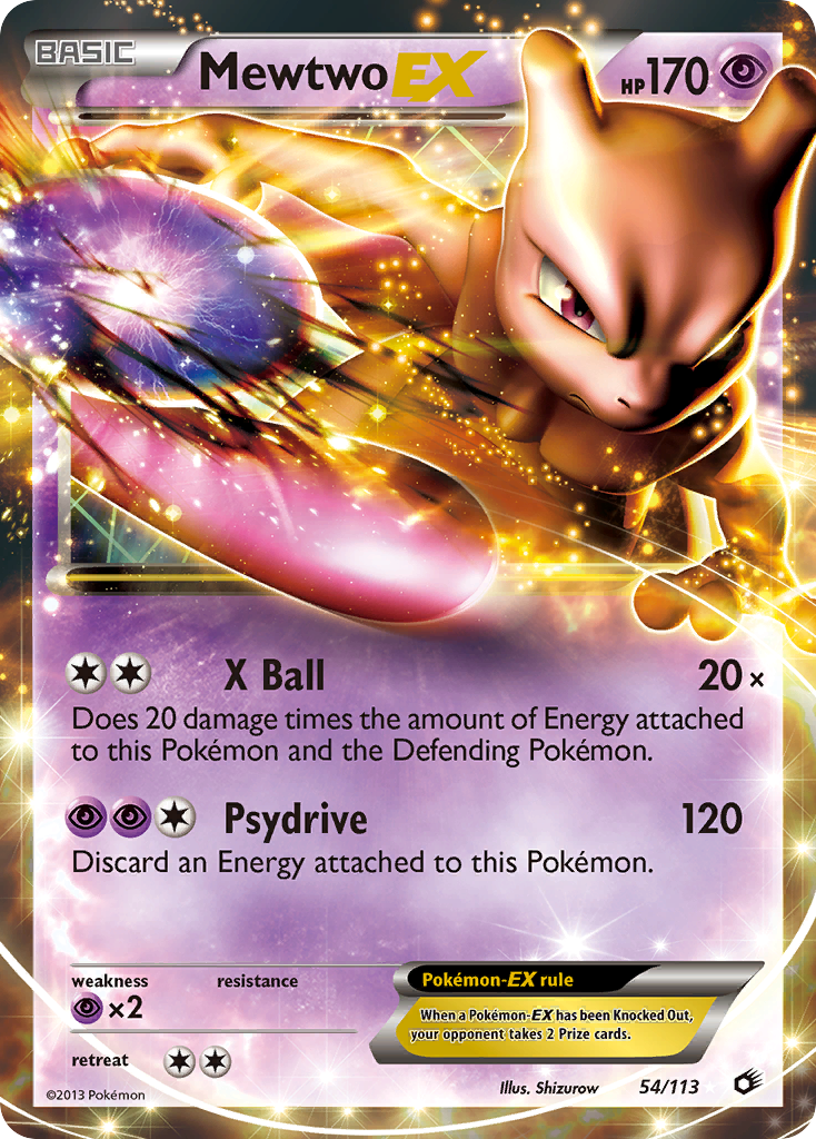 Mewtwo EX (54/113) [Black & White: Legendary Treasures] | Golgari Games