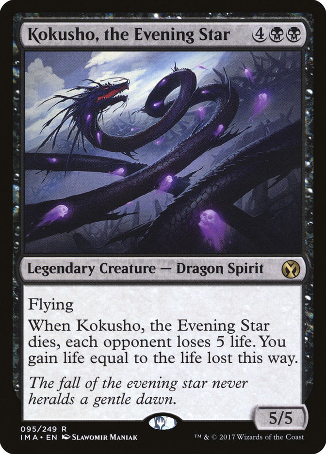 Kokusho, the Evening Star [Iconic Masters] | Golgari Games