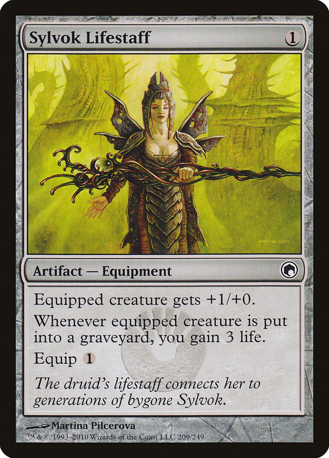 Sylvok Lifestaff [Scars of Mirrodin] | Local Legends