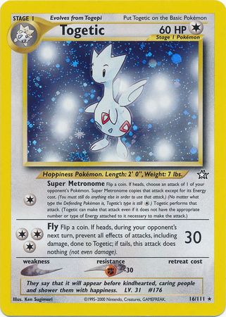 Togetic (16/111) [Neo Genesis Unlimited] | Golgari Games