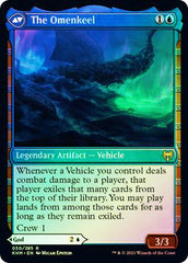 Cosima, God of the Voyage // The Omenkeel [Kaldheim Prerelease Promos] | Golgari Games