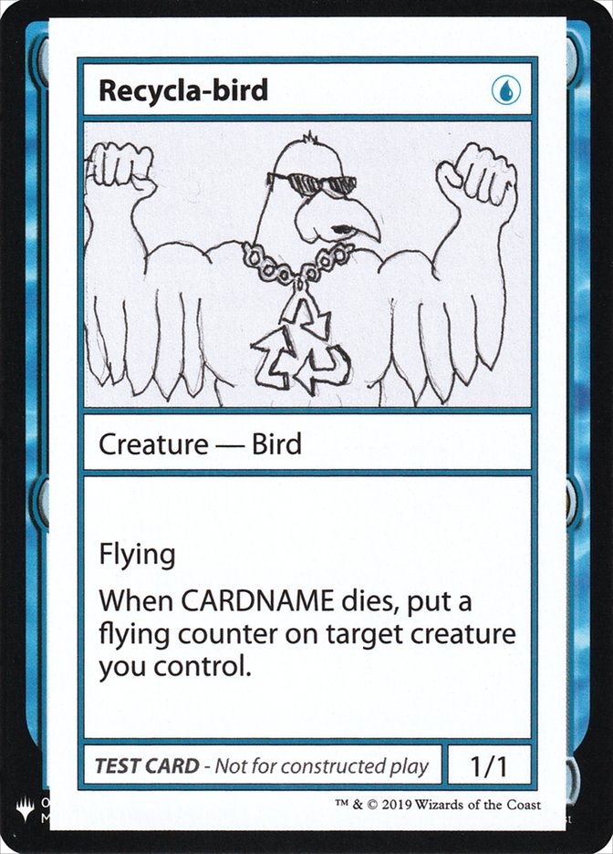 Recycla-bird [Mystery Booster Playtest Cards] | Golgari Games