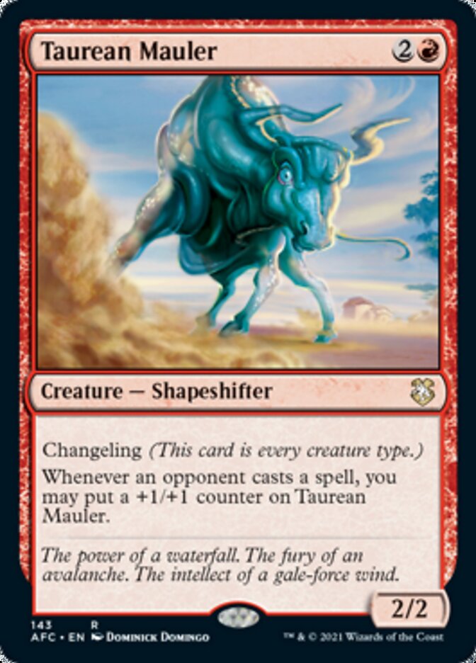 Taurean Mauler [Dungeons & Dragons: Adventures in the Forgotten Realms Commander] | Local Legends