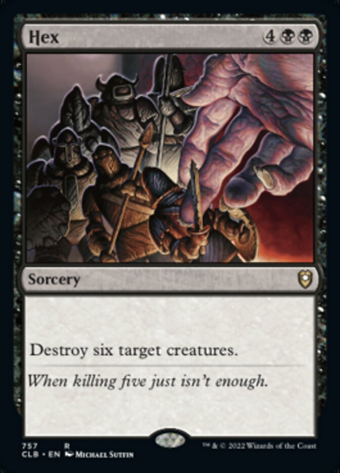 Hex [Commander Legends: Battle for Baldur's Gate] | Local Legends