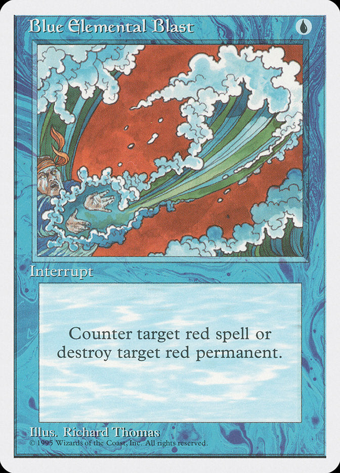 Blue Elemental Blast [Fourth Edition] | Local Legends