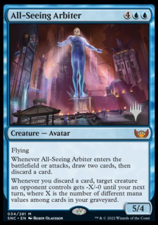 All-Seeing Arbiter (Promo Pack) [Streets of New Capenna Promos] | Local Legends